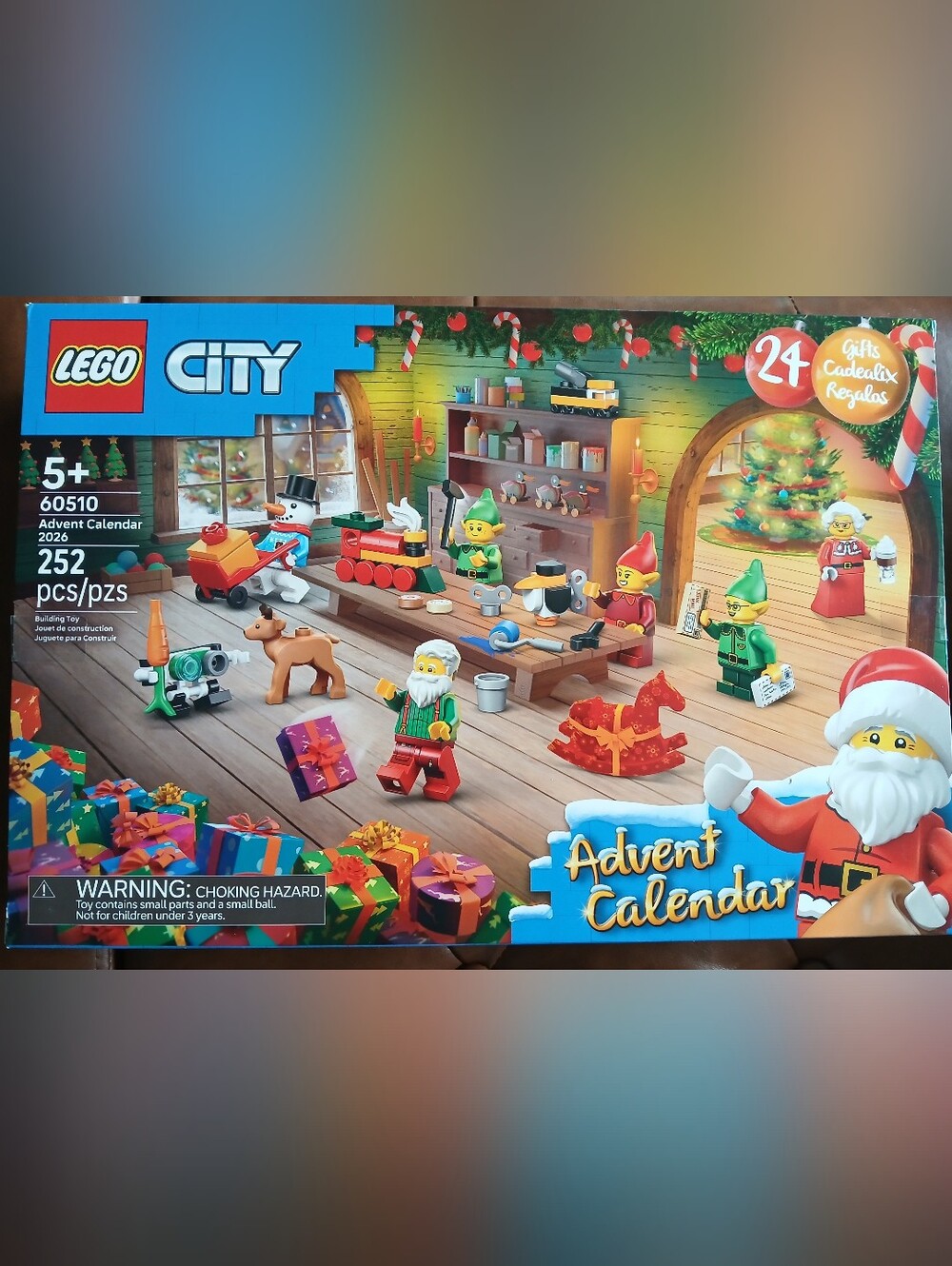 LEGO CITY ADVENT CALENDAR 2026! NWT. AGES 5+  252 PIECES 🎄